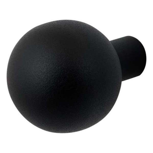 GPF Kogelknop 50mm draaibaar incl. krukstift zwart GPF Kogelknop 50mm draaibaar incl. krukstift zwart