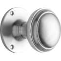 Deurknop 55mm - Rond draaibaar mat nikkel