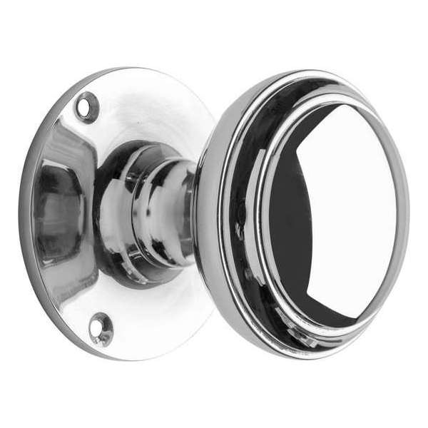 Voordeurknop 55mm - Rond nikkel Voordeurknop 55mm - Rond nikkel
