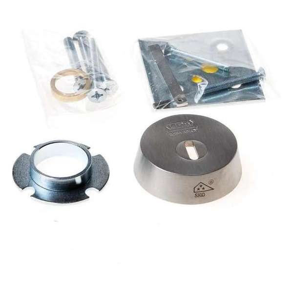 Intersteel veiligheidrozet - RVS - SKG3*** met kerntrekbeveiliging - voor oplegsloten - 0035.375599 Intersteel veiligheidrozet - RVS - SKG3*** met kerntrekbeveiliging - voor oplegsloten - 0035.375599