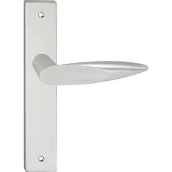 Impresso Sutton Deurklink – Deurbeslag – Vierkant – Deurschild met Schroef – Aluminium