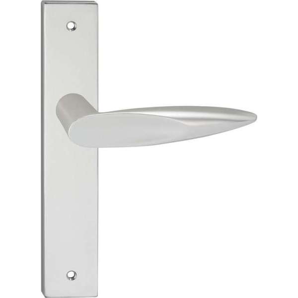 Impresso Sutton Deurklink – Deurbeslag – Vierkant – Deurschild met Schroef – Aluminium Impresso Sutton Deurklink – Deurbeslag – Vierkant – Deurschild met Schroef – Aluminium