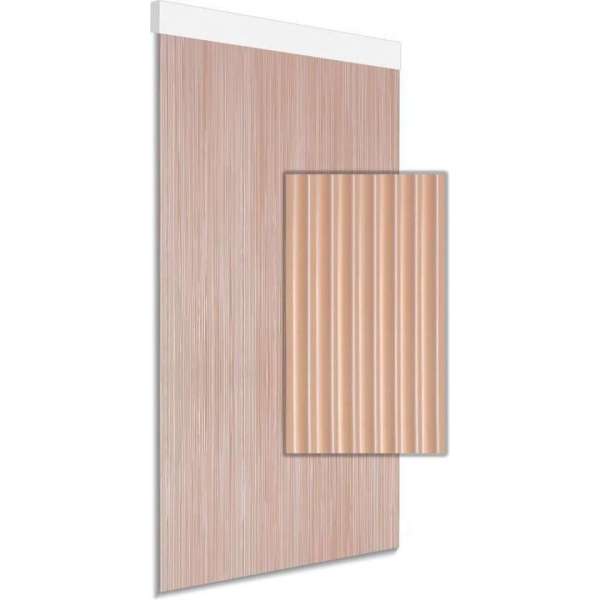 DEGOR Vliegengordijn Franje Transparant 90x210 DEGOR Vliegengordijn Franje Transparant 90x210