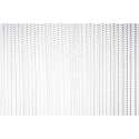 Transparant vliegen/insecten deurgordijn 93 x 220 cm - Vliegengordijnen - pvc kunststof