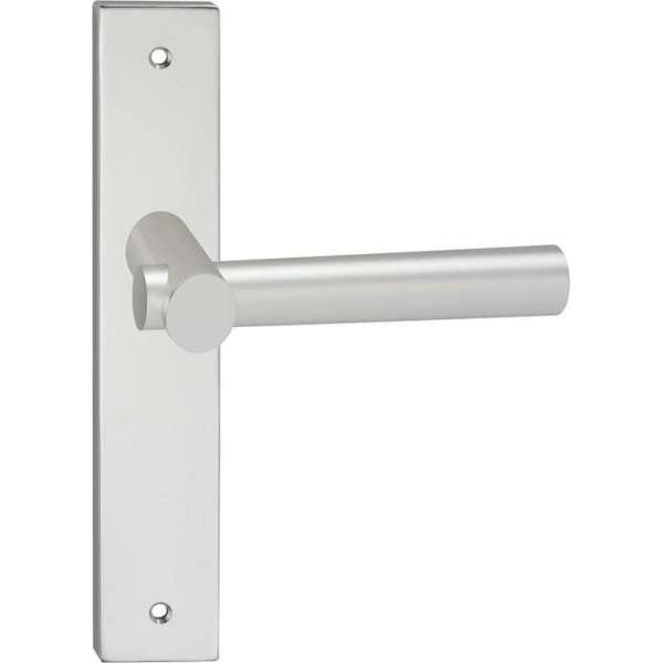 Impresso Dover Deurklink – Deurbeslag – Vierkant – Deurschild met Schroef – Aluminium