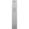 GPF Plaatschild rechthoekig zonder veer 220x40x2mm PC92