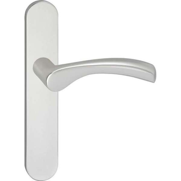 Impresso Oxford Deurklink – Deurbeslag – Ovaal – Deurschild – Gebogen Deurkruk – Aluminium Impresso Oxford Deurklink – Deurbeslag – Ovaal – Deurschild – Gebogen Deurkruk – Aluminium