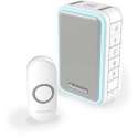 Honeywell Draadloze draagbare deurbel met halo, volumeregeling en drukknop