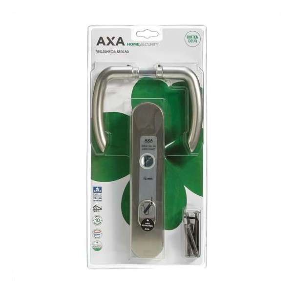 AXA Veiligheidsbeslag kruk PC72 anti-kerntrek AXA Veiligheidsbeslag kruk PC72 anti-kerntrek