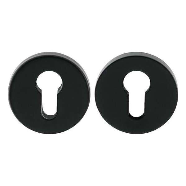GPF6820.60 smeedijzer ronde veiligheidsrozet 55x10mm SKG*** GPF6820.60 smeedijzer ronde veiligheidsrozet 55x10mm SKG***