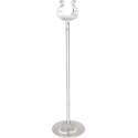 Tafelnummer houder RVS, 30cm