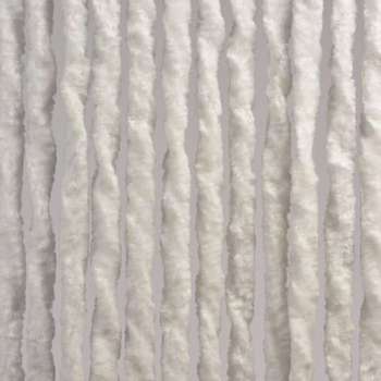 Luxe Kattenstaart Vliegengordijn - 125 x 230cm - Wit