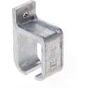 Henderson Raildrager,aluminium voor wandmontage, open model, 1A/290 (Prijs per 5 stuks)