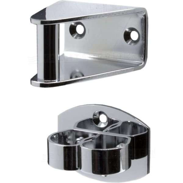 Deurvastzetter- Deurklem - 70mm - Messing gepolijst chroom - S&B - 253001.6 Deurvastzetter- Deurklem - 70mm - Messing gepolijst chroom - S&B - 253001.6