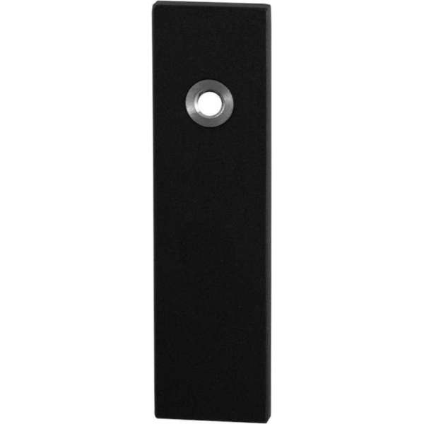 GPF Kortschild rechth enkelv 169x46x8,5mm BB56 zwart GPF Kortschild rechth enkelv 169x46x8,5mm BB56 zwart