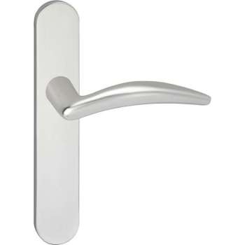 Impresso Windsor Deurklink – Deurbeslag – Ovaal – Deurschild – Aluminium