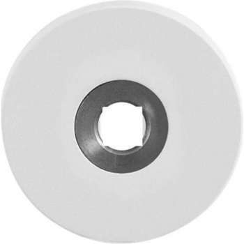 GPF Ronde click rozet 50x8mm wit