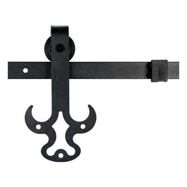 Barnwood Originals Stier - Schuifdeursysteem-Industrieel-Zwart Barnwood Originals Stier - Schuifdeursysteem-Industrieel-Zwart
