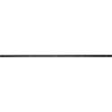 schuifdeurrails 220 cm zwart