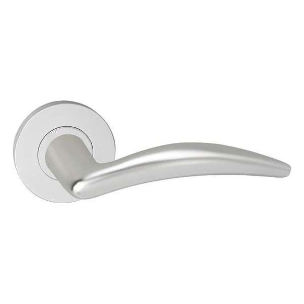 Impresso Windsor Deurklink – Deurbeslag – Rond – Rozet – Aluminium Impresso Windsor Deurklink – Deurbeslag – Rond – Rozet – Aluminium