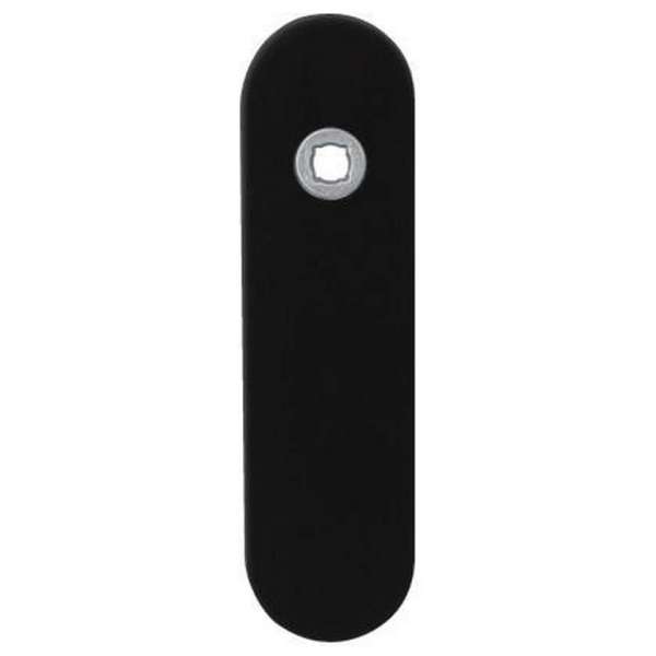 GPF Kortschild afg enkelv 169x46x8,5mm PC55 zwart GPF Kortschild afg enkelv 169x46x8,5mm PC55 zwart