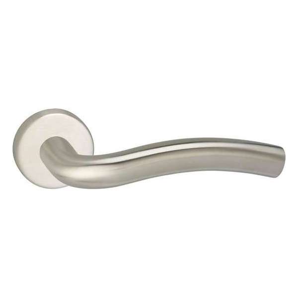Impresso Conway Deurklink – Deurbeslag – Rond – Rozet – Zilver Impresso Conway Deurklink – Deurbeslag – Rond – Rozet – Zilver