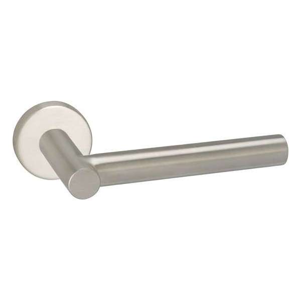 Impresso Alton Deurklink – Deurbeslag – Rond – Rozet – Zilver Impresso Alton Deurklink – Deurbeslag – Rond – Rozet – Zilver