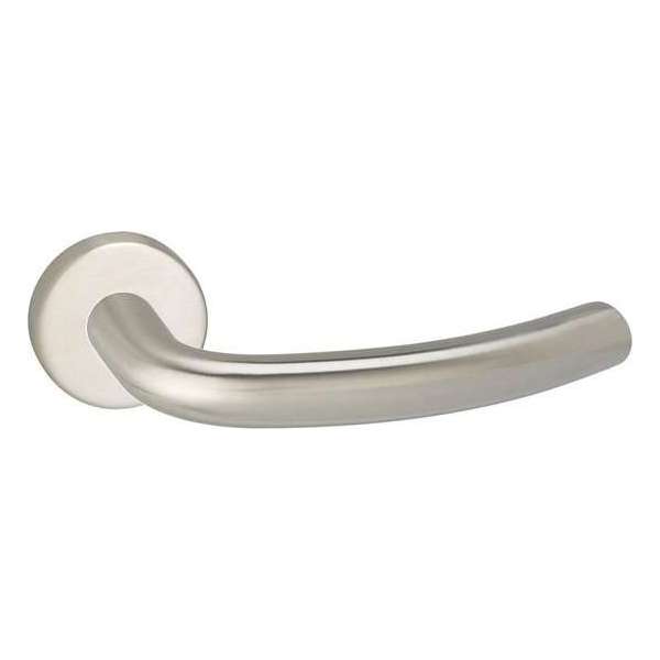 Impresso Preston Deurklink – Deurbeslag – Rond – Rozet – Zilver Impresso Preston Deurklink – Deurbeslag – Rond – Rozet – Zilver