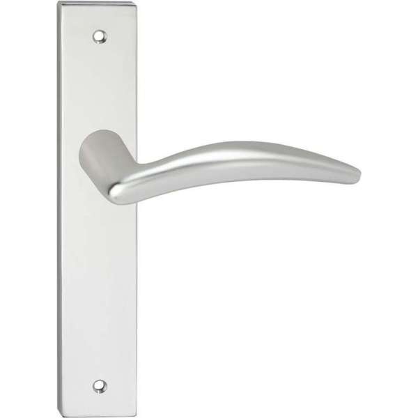 Impresso Windsor Deurklink – Deurbeslag – Vierkant – Deurschild met Schroef – Aluminium Impresso Windsor Deurklink – Deurbeslag – Vierkant – Deurschild met Schroef – Aluminium