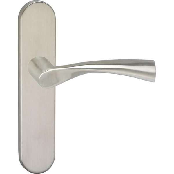 Impresso Wigston Deurklink – Deurbeslag – Ovaal – Deurschild – Zilver Impresso Wigston Deurklink – Deurbeslag – Ovaal – Deurschild – Zilver