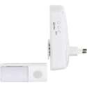 Draadloze deurbel Complete set Met flitslicht, Met naambord Heidemann 70827 HX Ocean 230 V