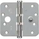 Axa Veiligheidskogellagerscharnier topcoat gegalvaniseerd ronde hoeken 89 x 102 x 2.4mm SKG*** 1543-45-23/V4