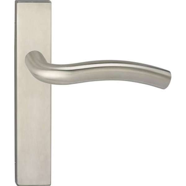 Impresso Conway Deurklink – Deurbeslag – Vierkant – Deurschild – Zilver Impresso Conway Deurklink – Deurbeslag – Vierkant – Deurschild – Zilver