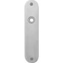 GPF Plaatschild afgerond zonder veer 181x41x2mm WC57/5 normale knop