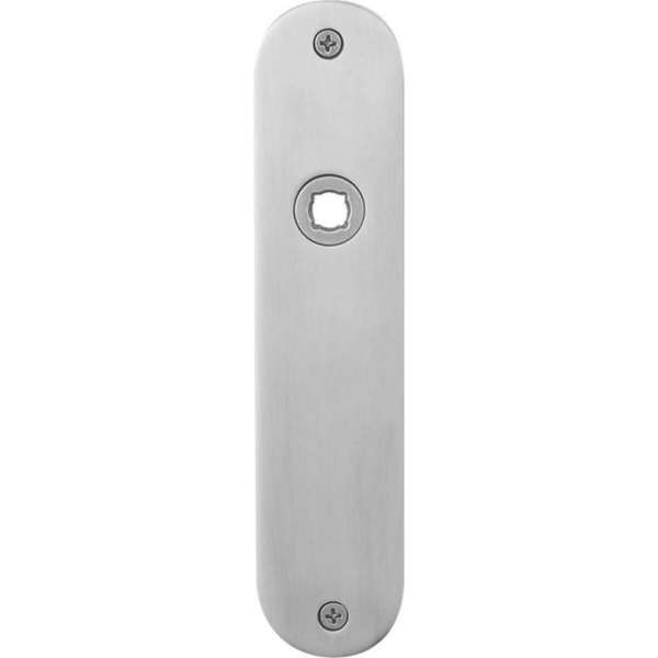 GPF Plaatschild afgerond zonder veer 181x41x2mm WC57/5 normale knop GPF Plaatschild afgerond zonder veer 181x41x2mm WC57/5 normale knop