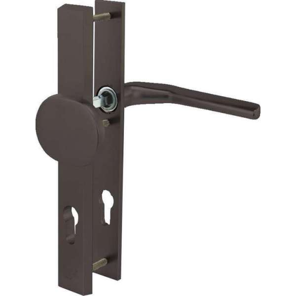 Besa Veiligheidsbeslag smal 110 greep-kruk Bruin SKG*** Besa Veiligheidsbeslag smal 110 greep-kruk Bruin SKG***