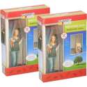 4x stuks magnetische insectenhor 220 x 100 cm - Tegen insecten artikelen - Horren