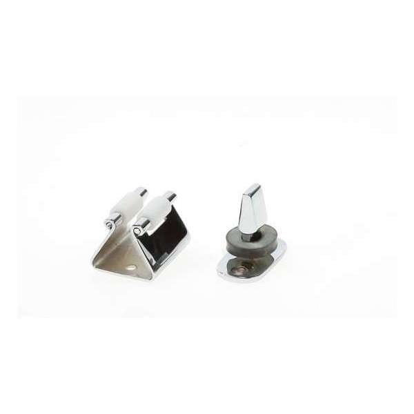 Schnepp & berghoff Deurvastzetter messing verchroomd 121 253301.6 Schnepp & berghoff Deurvastzetter messing verchroomd 121 253301.6