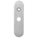 GPF Kortschild afgerond enkelverend 169x46x8,5mm WC63/8 normale knop