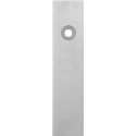 GPF Gatdeel rechts kortschild rechthoekig 169x46x8,5mm blind