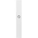 GPF Gatd rechts langschild XL rechth 282x40x8,5mm BB56 wit