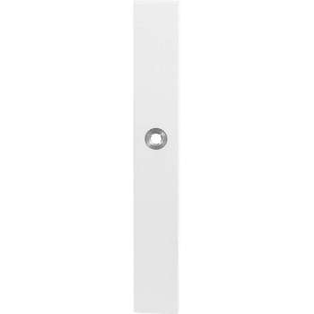 GPF Gatd rechts langschild XL rechth 282x40x8,5mm BB56 wit