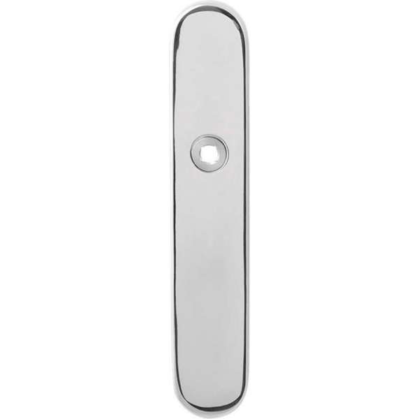 GPF Gatdeel rechts langschild afgerond 218x40x8,5mm PC85 GPF Gatdeel rechts langschild afgerond 218x40x8,5mm PC85