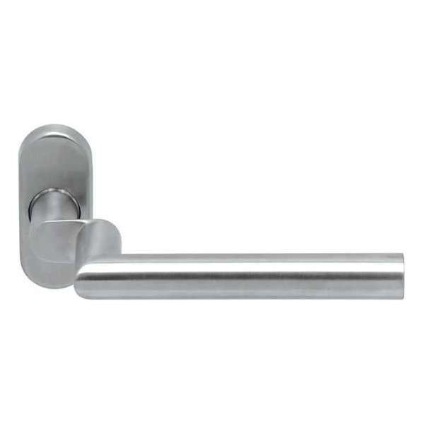 Artitec Gatdeel TESSA II gekropt rvs mat 8mm ovaal rozet Artitec Gatdeel TESSA II gekropt rvs mat 8mm ovaal rozet