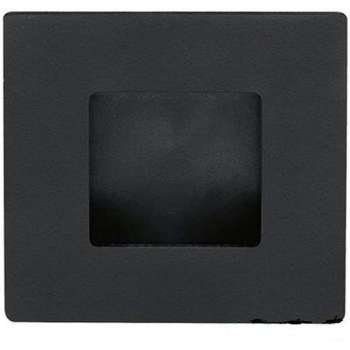 Austria - Forza - Schuifdeurkom - ID 1402 -Vierkant-  50X50X12MM - mat zwart
