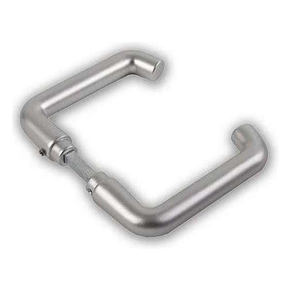Wovar Deurklink coupemodel Aluminium - Per set Wovar Deurklink coupemodel Aluminium - Per set