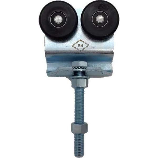 SB hangrol dubbel met nylon wielen, type 170 SB hangrol dubbel met nylon wielen, type 170