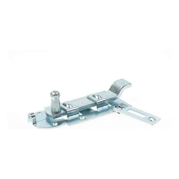 GB Rolschuif met bocht elektrolytisch verzinkt 120 x 56mm 74480 GB Rolschuif met bocht elektrolytisch verzinkt 120 x 56mm 74480