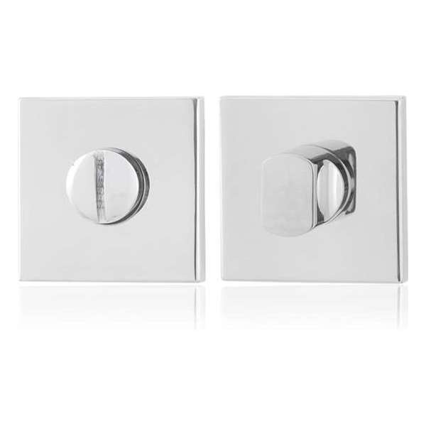 GPF Toiletgarnituur vierkant 50x50x8mm stift 8mm GPF Toiletgarnituur vierkant 50x50x8mm stift 8mm