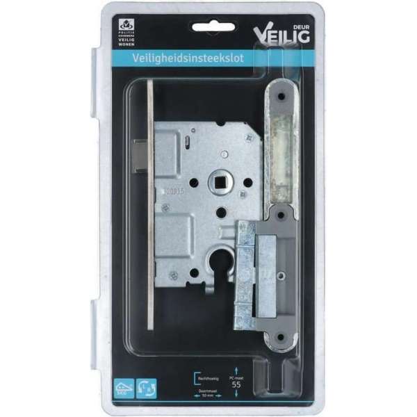VEILIG veiligheidsinsteekslot 55mm SKG** VEILIG veiligheidsinsteekslot 55mm SKG**